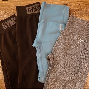 4 Gymshark Leggings